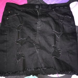 Jean skirt